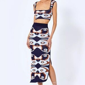 Alexis Nylah Top and Skirt Set